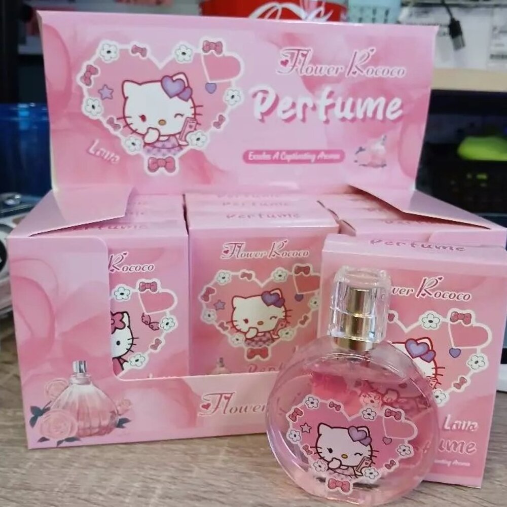 set of 2 Perfume Flower Rococo LOVE